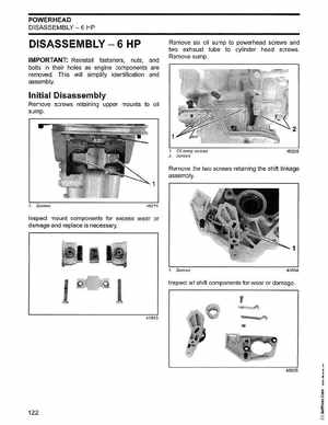 2003 Johnson ST 6/8 HP 4 Stroke Outboards Service Manual, PN 5005471, Page 123