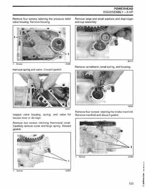 2003 Johnson ST 6/8 HP 4 Stroke Outboards Service Manual, PN 5005471, Page 126