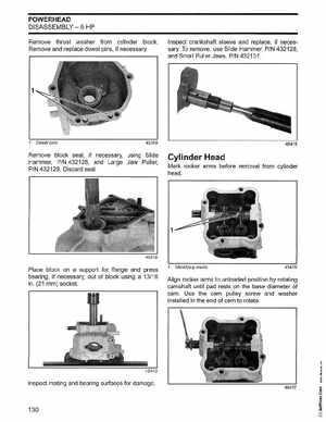 2003 Johnson ST 6/8 HP 4 Stroke Outboards Service Manual, PN 5005471, Page 131