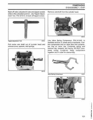 2003 Johnson ST 6/8 HP 4 Stroke Outboards Service Manual, PN 5005471, Page 132