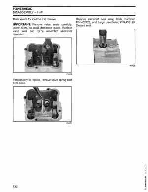 2003 Johnson ST 6/8 HP 4 Stroke Outboards Service Manual, PN 5005471, Page 133
