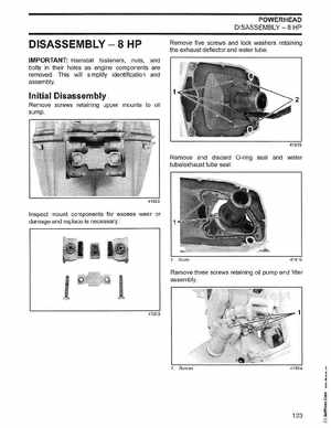 2003 Johnson ST 6/8 HP 4 Stroke Outboards Service Manual, PN 5005471, Page 134