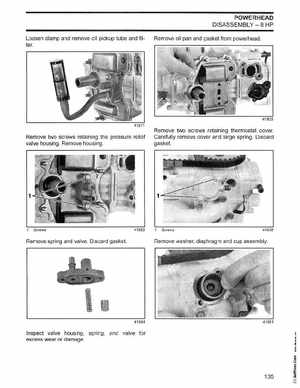 2003 Johnson ST 6/8 HP 4 Stroke Outboards Service Manual, PN 5005471, Page 136