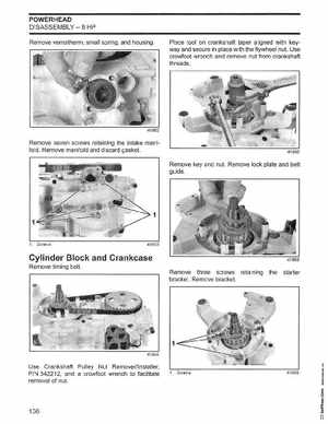 2003 Johnson ST 6/8 HP 4 Stroke Outboards Service Manual, PN 5005471, Page 137