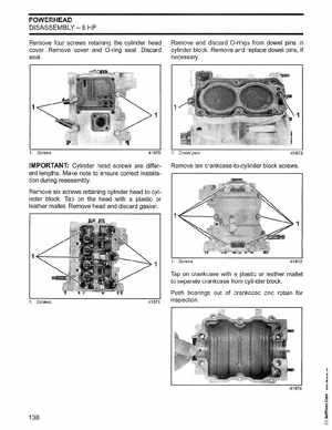 2003 Johnson ST 6/8 HP 4 Stroke Outboards Service Manual, PN 5005471, Page 139