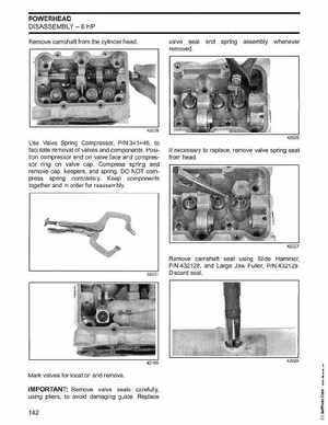 2003 Johnson ST 6/8 HP 4 Stroke Outboards Service Manual, PN 5005471, Page 143