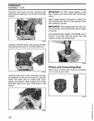 2003 Johnson ST 6/8 HP 4 Stroke Outboards Service Manual, PN 5005471, Page 151