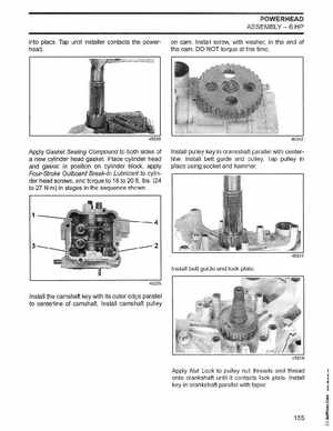 2003 Johnson ST 6/8 HP 4 Stroke Outboards Service Manual, PN 5005471, Page 156
