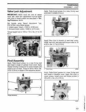 2003 Johnson ST 6/8 HP 4 Stroke Outboards Service Manual, PN 5005471, Page 158