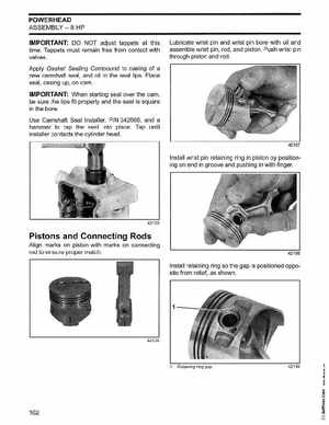 2003 Johnson ST 6/8 HP 4 Stroke Outboards Service Manual, PN 5005471, Page 163