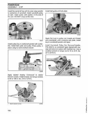 2003 Johnson ST 6/8 HP 4 Stroke Outboards Service Manual, PN 5005471, Page 167