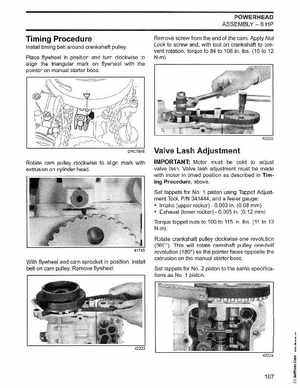 2003 Johnson ST 6/8 HP 4 Stroke Outboards Service Manual, PN 5005471, Page 168