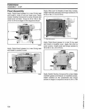 2003 Johnson ST 6/8 HP 4 Stroke Outboards Service Manual, PN 5005471, Page 169
