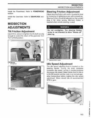 2003 Johnson ST 6/8 HP 4 Stroke Outboards Service Manual, PN 5005471, Page 196