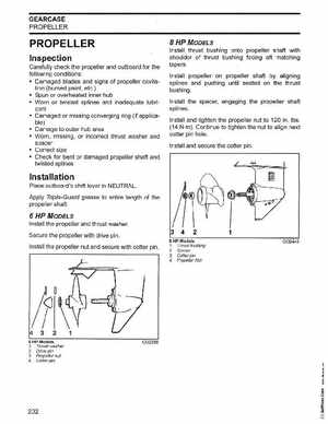 2003 Johnson ST 6/8 HP 4 Stroke Outboards Service Manual, PN 5005471, Page 203