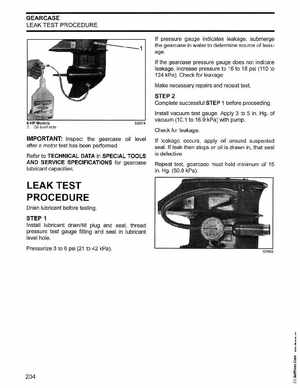 2003 Johnson ST 6/8 HP 4 Stroke Outboards Service Manual, PN 5005471, Page 205