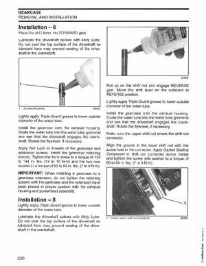 2003 Johnson ST 6/8 HP 4 Stroke Outboards Service Manual, PN 5005471, Page 207