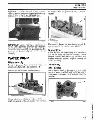 2003 Johnson ST 6/8 HP 4 Stroke Outboards Service Manual, PN 5005471, Page 208