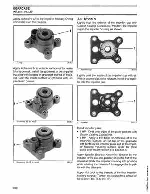 2003 Johnson ST 6/8 HP 4 Stroke Outboards Service Manual, PN 5005471, Page 209