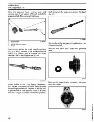 2003 Johnson ST 6/8 HP 4 Stroke Outboards Service Manual, PN 5005471, Page 211
