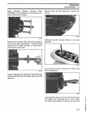 2003 Johnson ST 6/8 HP 4 Stroke Outboards Service Manual, PN 5005471, Page 214