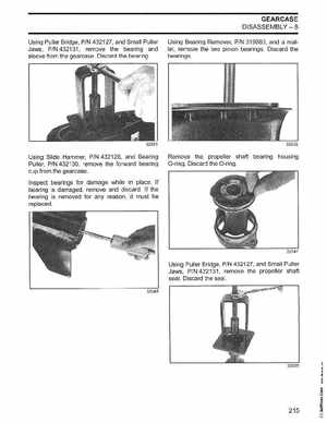 2003 Johnson ST 6/8 HP 4 Stroke Outboards Service Manual, PN 5005471, Page 216