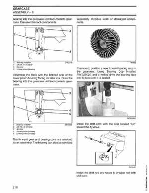 2003 Johnson ST 6/8 HP 4 Stroke Outboards Service Manual, PN 5005471, Page 219