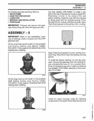 2003 Johnson ST 6/8 HP 4 Stroke Outboards Service Manual, PN 5005471, Page 222
