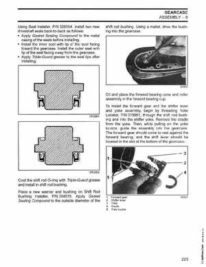 2003 Johnson ST 6/8 HP 4 Stroke Outboards Service Manual, PN 5005471, Page 224