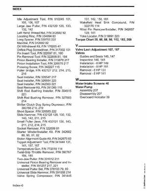 2003 Johnson ST 6/8 HP 4 Stroke Outboards Service Manual, PN 5005471, Page 257