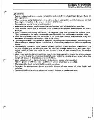 2003 ST 4 Stroke 9.9/15HP Johnson outboards Service Manual, Page 7