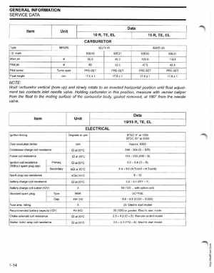 2003 ST 4 Stroke 9.9/15HP Johnson outboards Service Manual, Page 18