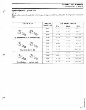 2003 ST 4 Stroke 9.9/15HP Johnson outboards Service Manual, Page 21