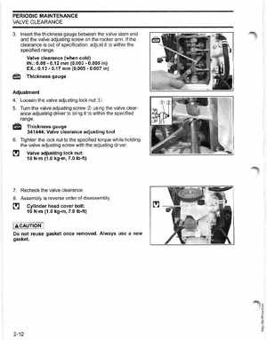 2003 ST 4 Stroke 9.9/15HP Johnson outboards Service Manual, Page 33