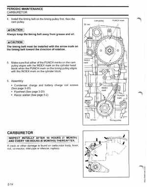 2003 ST 4 Stroke 9.9/15HP Johnson outboards Service Manual, Page 35