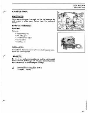 2003 ST 4 Stroke 9.9/15HP Johnson outboards Service Manual, Page 88