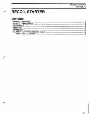 2003 ST 4 Stroke 9.9/15HP Johnson outboards Service Manual, Page 100