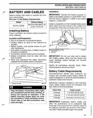 2004 SR Johnson 2 Stroke 9.9, 15, 25, 30 HP Outboards Service Manual, Page 48