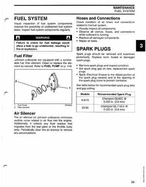 2004 SR Johnson 2 Stroke 9.9, 15, 25, 30 HP Outboards Service Manual, Page 70