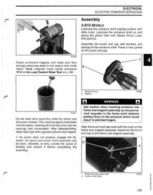 2004 SR Johnson 2 Stroke 9.9, 15, 25, 30 HP Outboards Service Manual, Page 104
