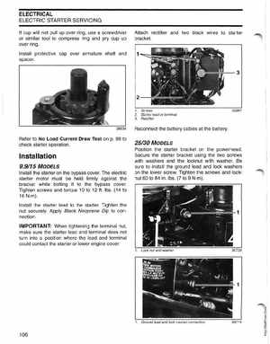2004 SR Johnson 2 Stroke 9.9, 15, 25, 30 HP Outboards Service Manual, Page 107