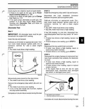 2004 SR Johnson 2 Stroke 9.9, 15, 25, 30 HP Outboards Service Manual, Page 122