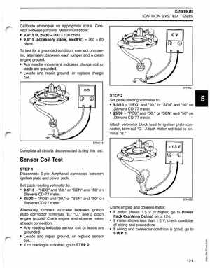 2004 SR Johnson 2 Stroke 9.9, 15, 25, 30 HP Outboards Service Manual, Page 124
