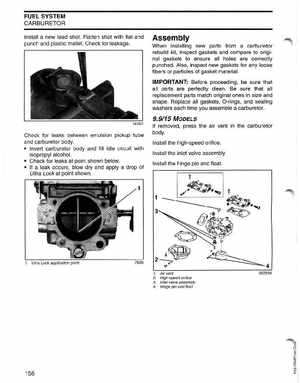 2004 SR Johnson 2 Stroke 9.9, 15, 25, 30 HP Outboards Service Manual, Page 157