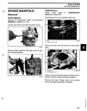 2004 SR Johnson 2 Stroke 9.9, 15, 25, 30 HP Outboards Service Manual, Page 164