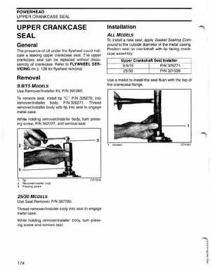 2004 SR Johnson 2 Stroke 9.9, 15, 25, 30 HP Outboards Service Manual, Page 175