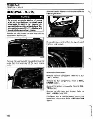2004 SR Johnson 2 Stroke 9.9, 15, 25, 30 HP Outboards Service Manual, Page 181