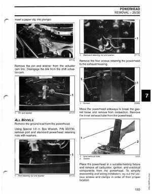2004 SR Johnson 2 Stroke 9.9, 15, 25, 30 HP Outboards Service Manual, Page 184