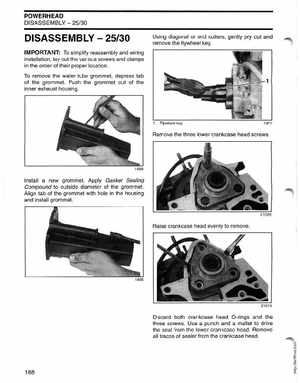 2004 SR Johnson 2 Stroke 9.9, 15, 25, 30 HP Outboards Service Manual, Page 189