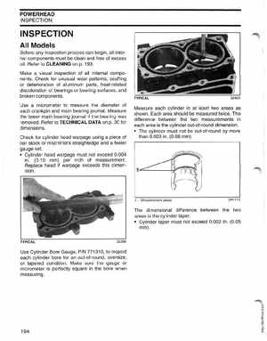2004 SR Johnson 2 Stroke 9.9, 15, 25, 30 HP Outboards Service Manual, Page 195